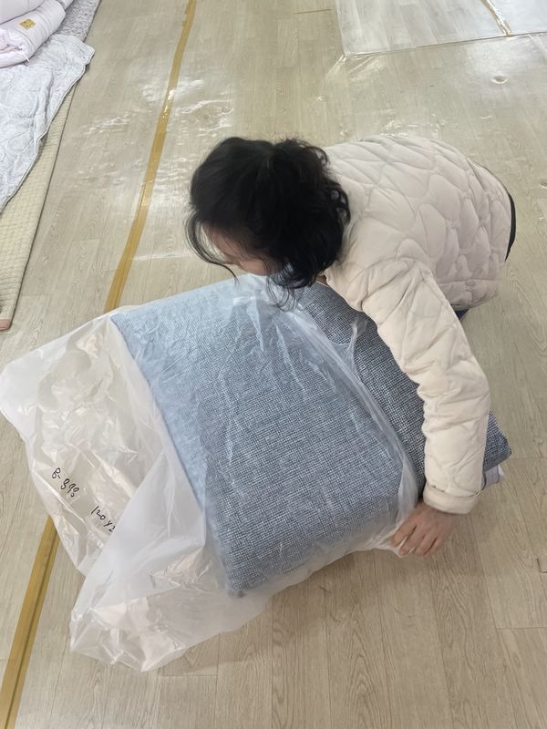 솜트는 과정 01단계 접수 · 고객 식별표 작성